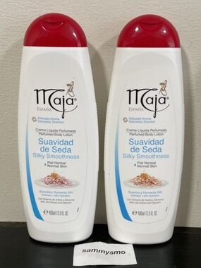 Maja Perfumed Body Lotion Silky Smoothness, Normal Skin 13.5 oz., x2